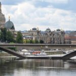 Entdeckung einer WWII-Bombe in der Nähe der Carola-Brücke in Dresden