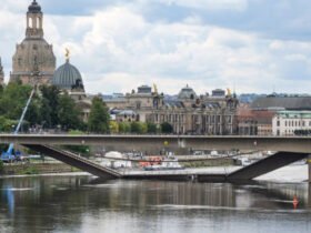Entdeckung einer WWII-Bombe in der Nähe der Carola-Brücke in Dresden