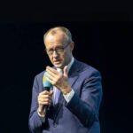 Friedrich Merz addressing Germany's future leadership