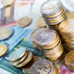 Euro-Münzen und Banknoten