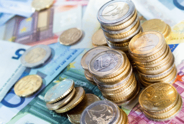 Euro-Münzen und Banknoten