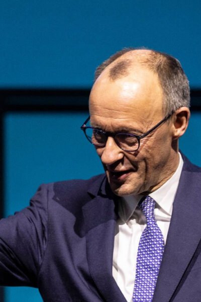 Deutscher Politiker feiert