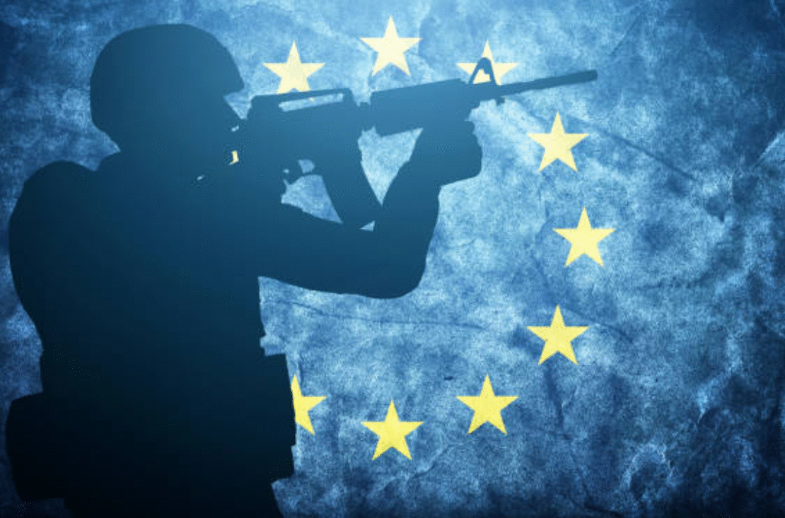 EU-Soldaten-Silhouette