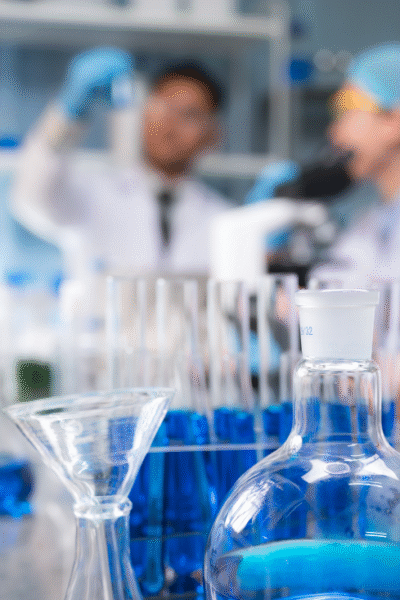 Bild-Alternativ-Tag: Wissenschaftler im Labor