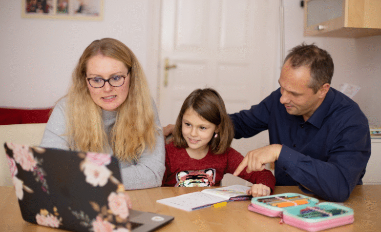 Faktoren einer glücklichen modernen Familie