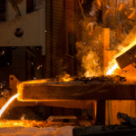 Grüner Stahl unter Druck