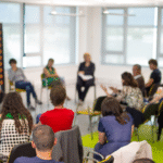 Junge Gründer mit Idee