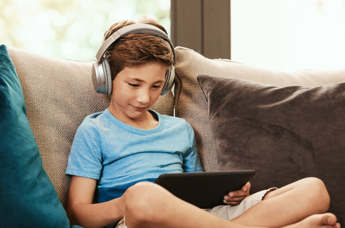 Bildschirmzeitlimits für Kinder