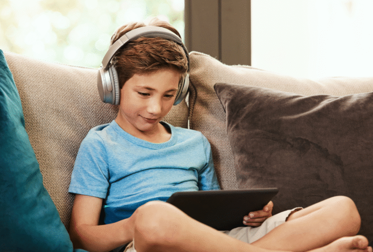 Bildschirmzeitlimits für Kinder