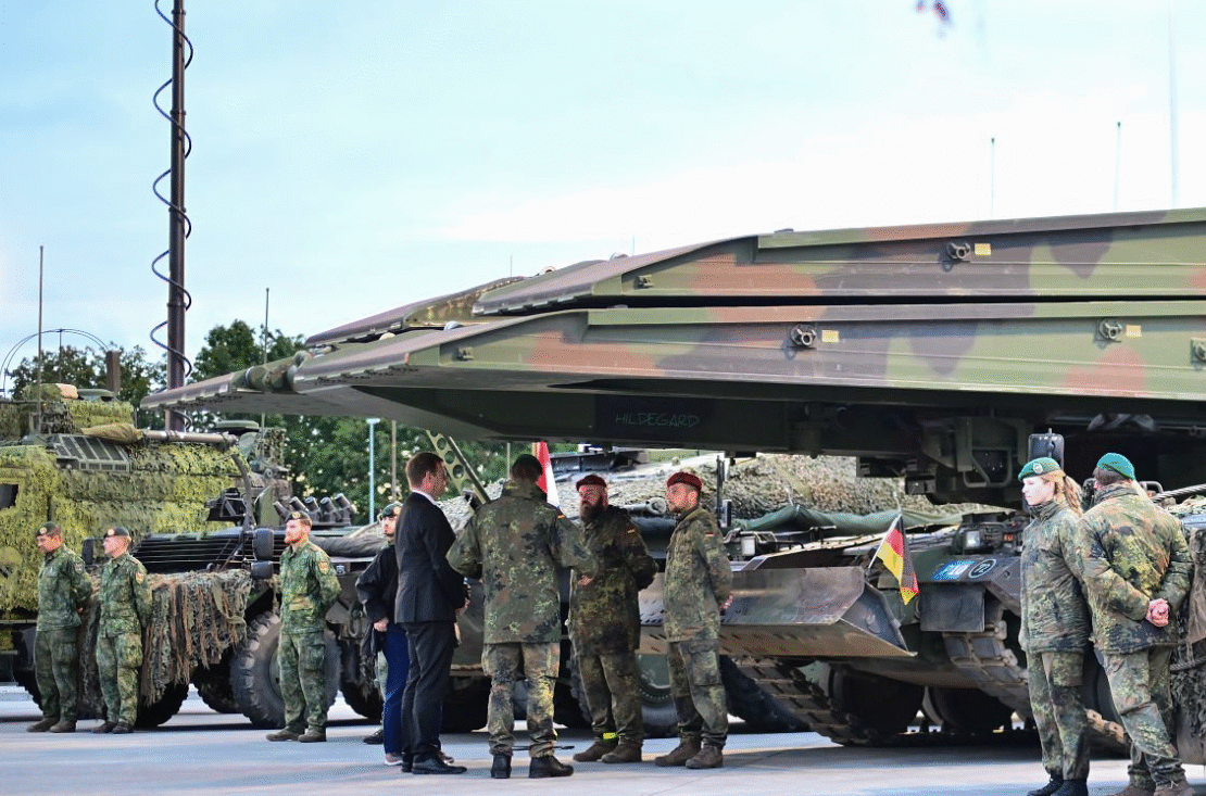 Deutsche Verteidigungspolitik und grüne Politik